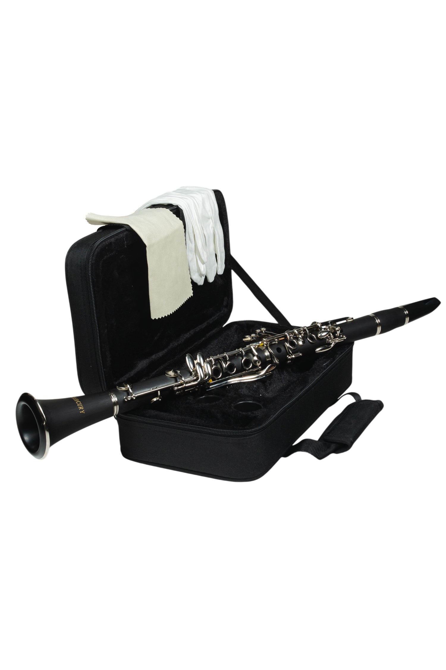 MERCURY | CLARINETE TIPO MADERA COLOR NEGRO