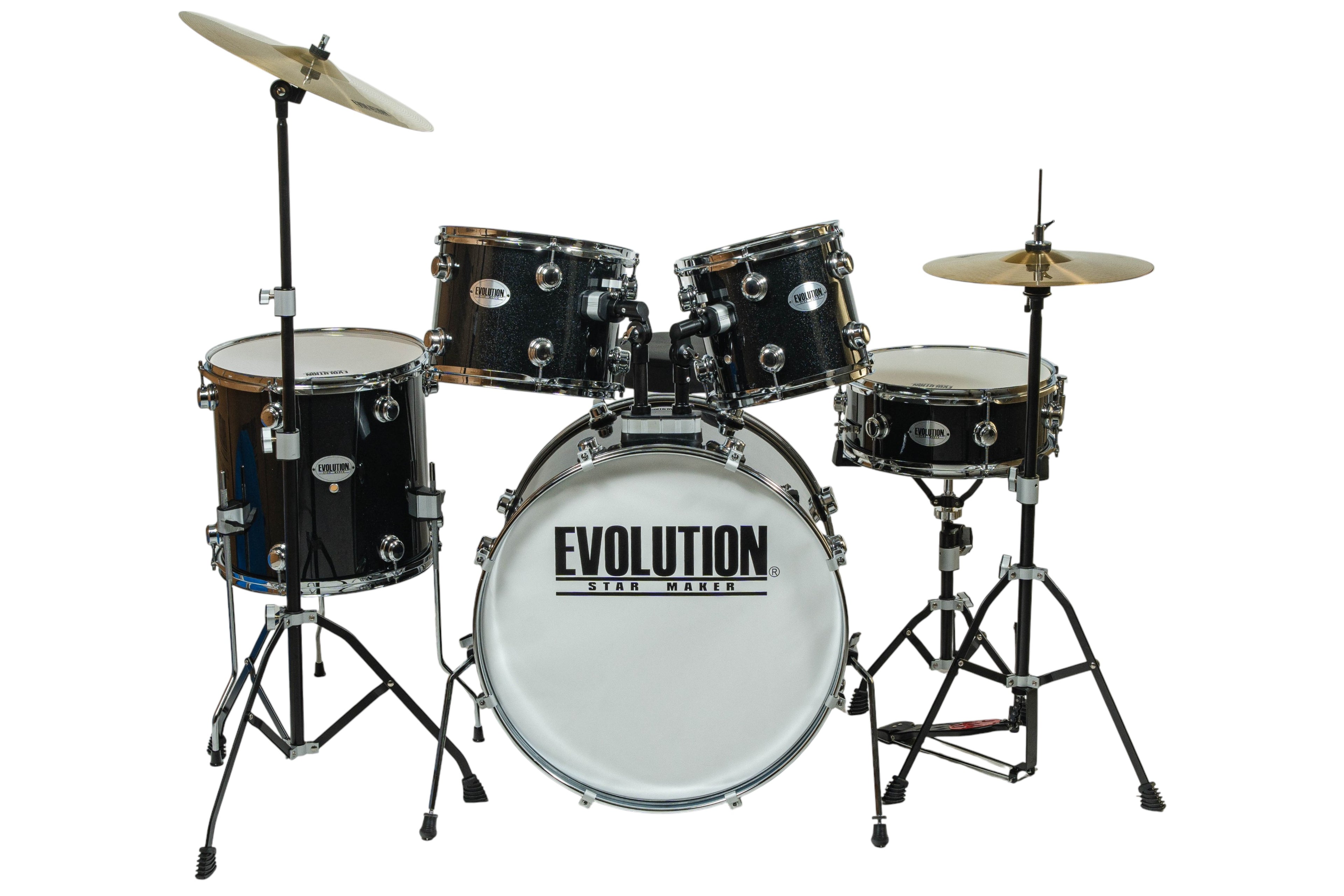 EVOLUTION | BATERÍA EVOLUTION STARMAKER FABRICADA EN MADERA DE ARCE COLOR NEGRO