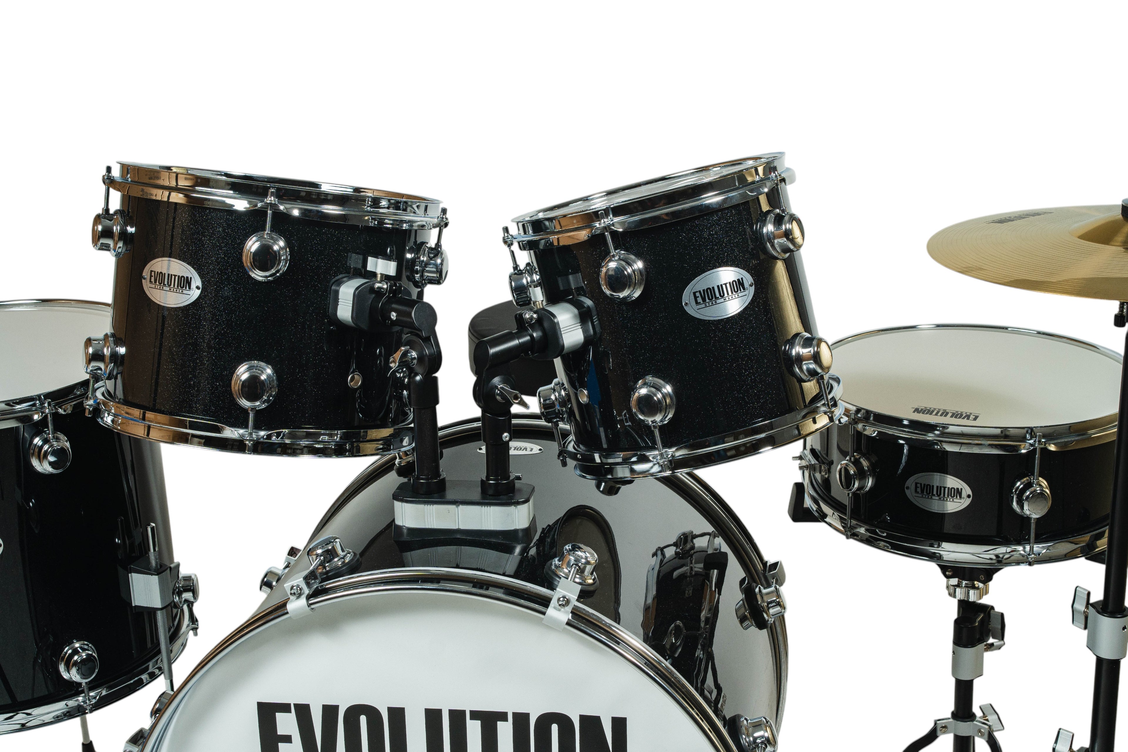 EVOLUTION | BATERÍA EVOLUTION STARMAKER FABRICADA EN MADERA DE ARCE COLOR NEGRO