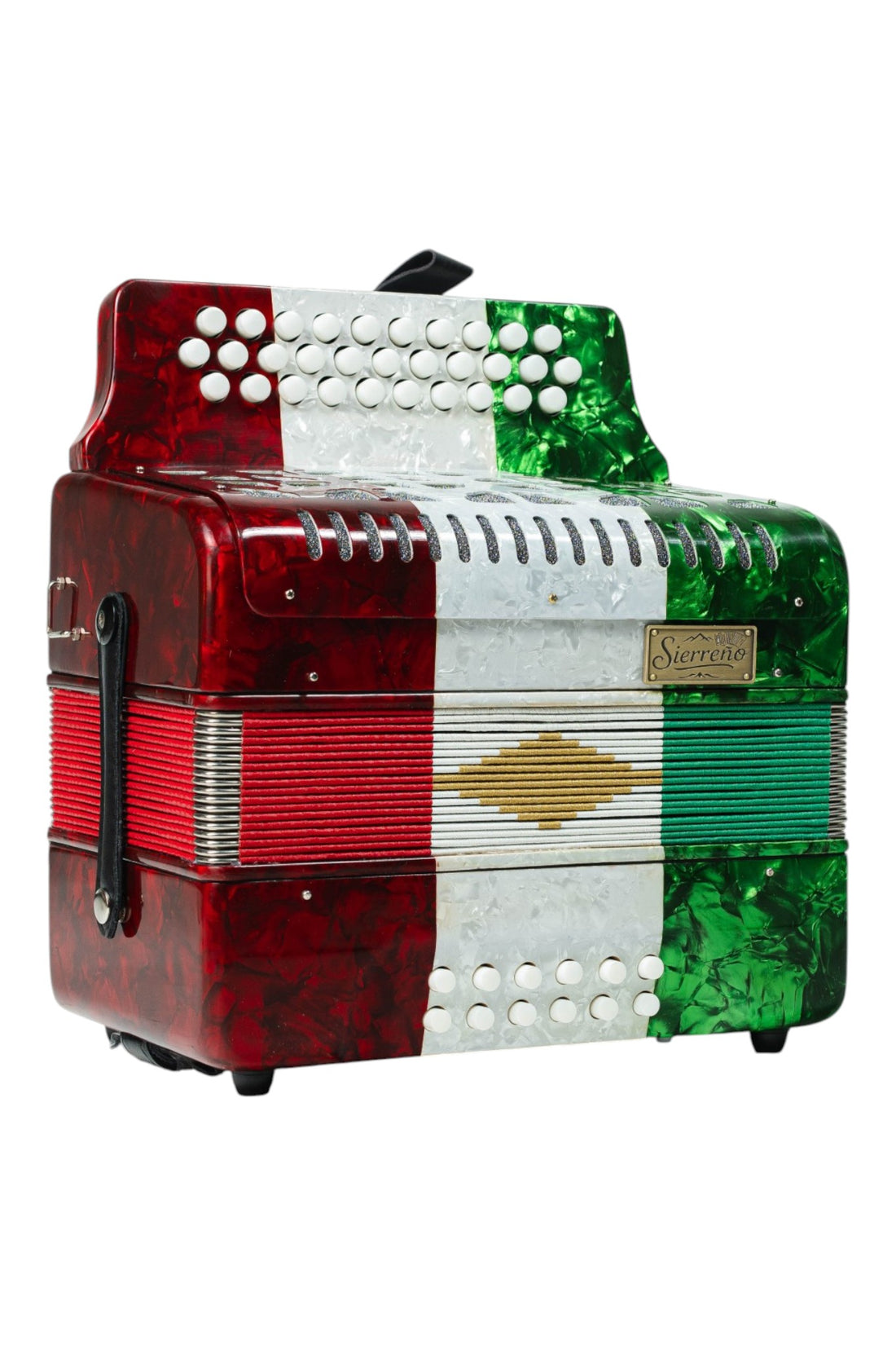 SIERREÑO | ACORDEON COLOR BANDERA EN TONO DE SOL
