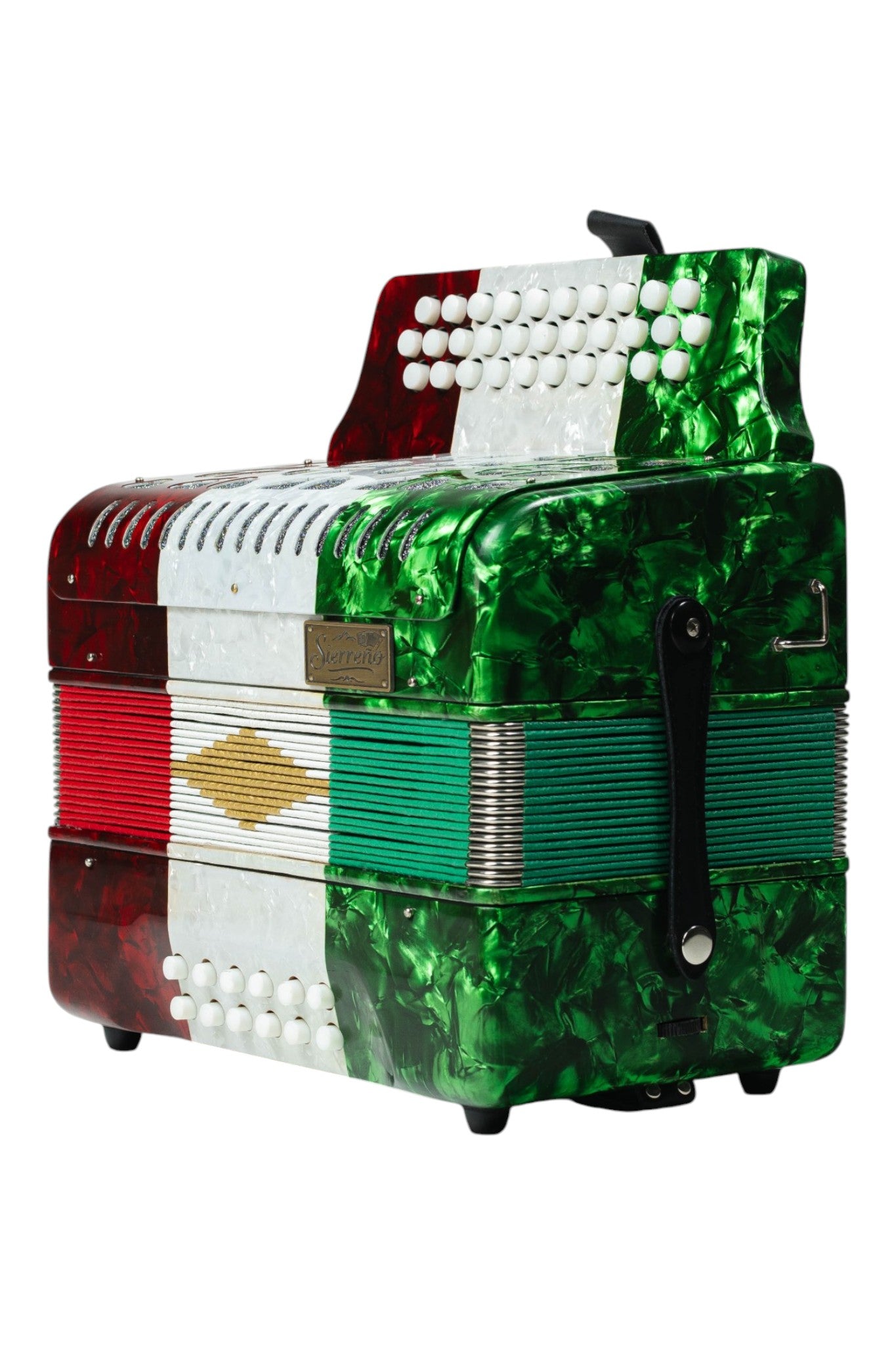 SIERREÑO | ACORDEON COLOR BANDERA EN TONO DE SOL