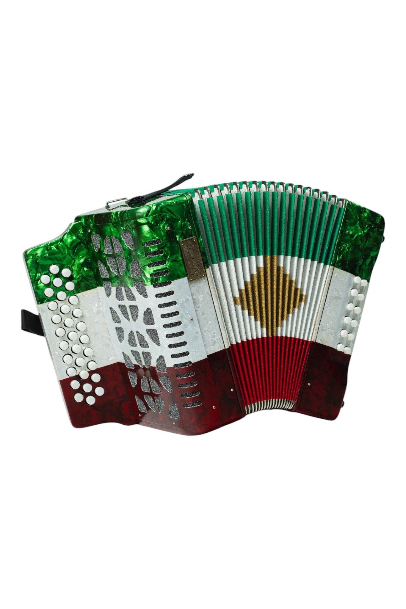 SIERREÑO | ACORDEON COLOR BANDERA EN TONO DE SOL