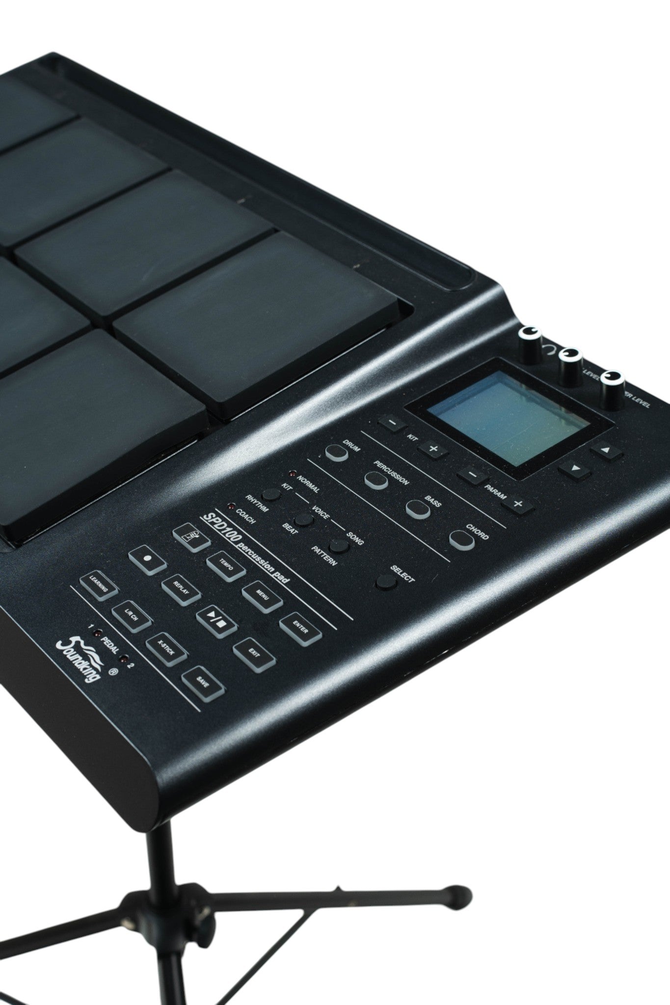 SOUNDKING | PAD DE PERCUSIÓN CON PANTALLA TFT LCD DE 2.8".