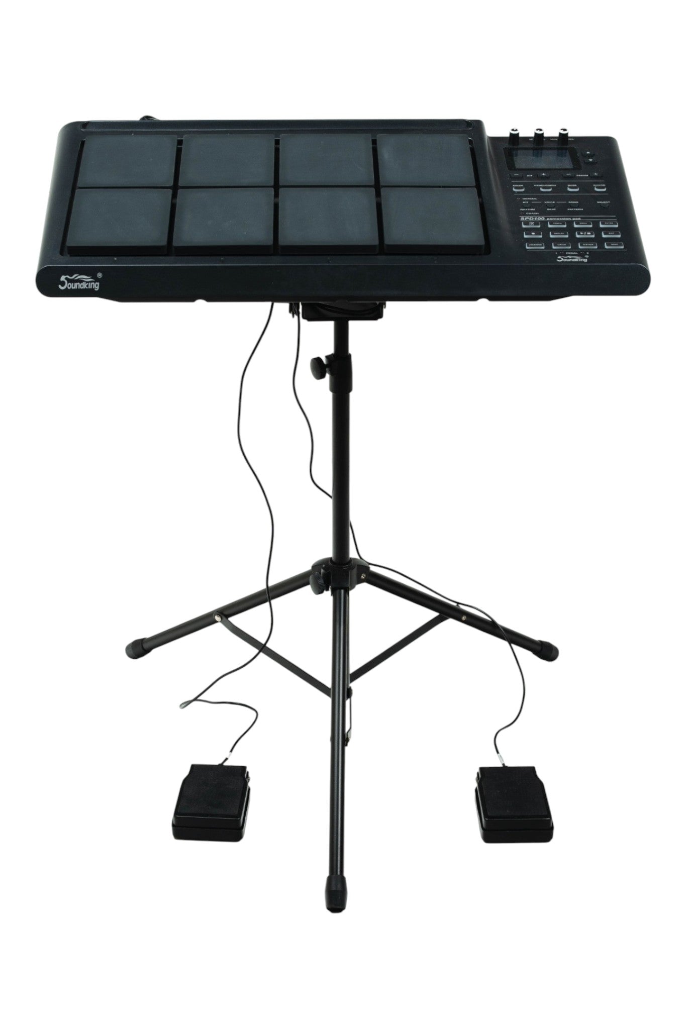 SOUNDKING | PAD DE PERCUSIÓN CON PANTALLA TFT LCD DE 2.8".