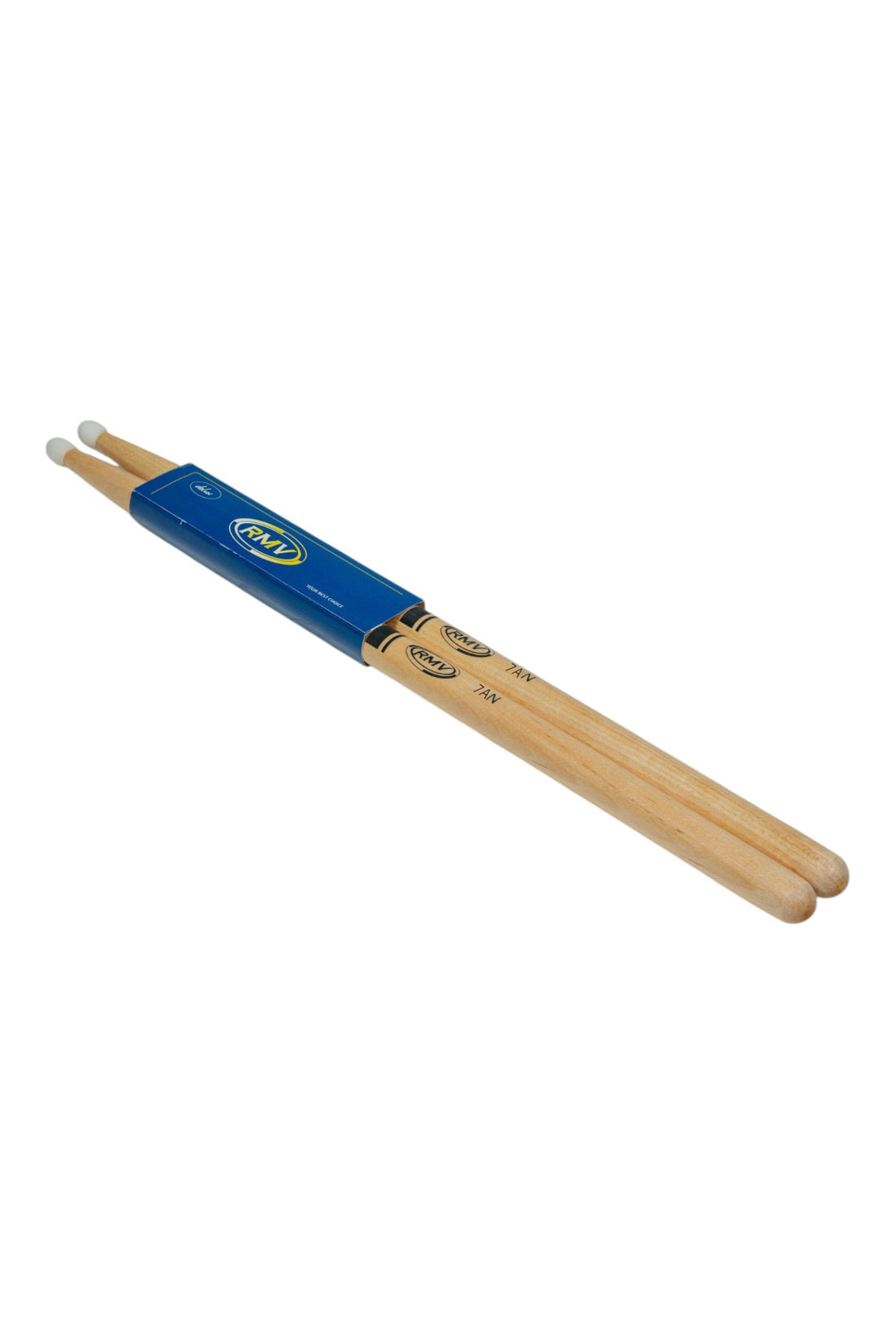 ＤＲＵＭＴΣ | BAQUETAS DE MAPLE COLOR NATURAL 7AN PUNTA NYLON