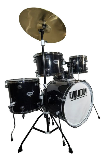 EVOLUTION | BATERÍA EVOLUTION STARMAKER FABRICADA EN MADERA DE ARCE COLOR NEGRO.