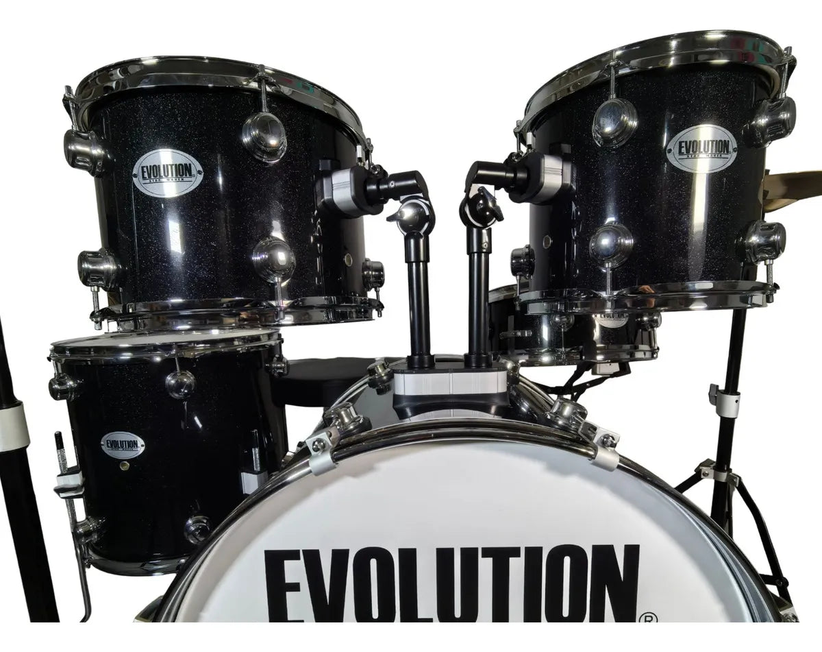 EVOLUTION | BATERÍA EVOLUTION STARMAKER FABRICADA EN MADERA DE ARCE COLOR NEGRO.