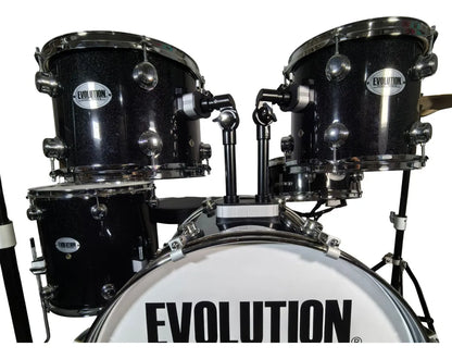 EVOLUTION | BATERÍA EVOLUTION STARMAKER FABRICADA EN MADERA DE ARCE COLOR NEGRO.