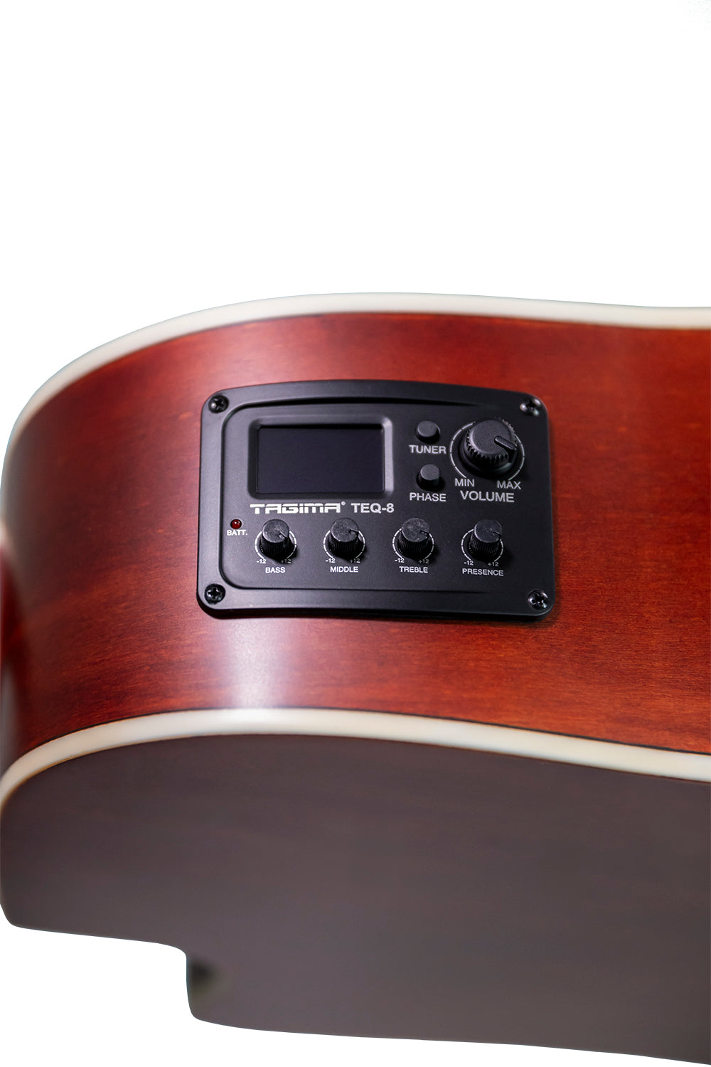 TAGIMA | GUITARRA ELECTROACÚSTICA SERIE LATAM COLOR VINTAGE SUNBURST
