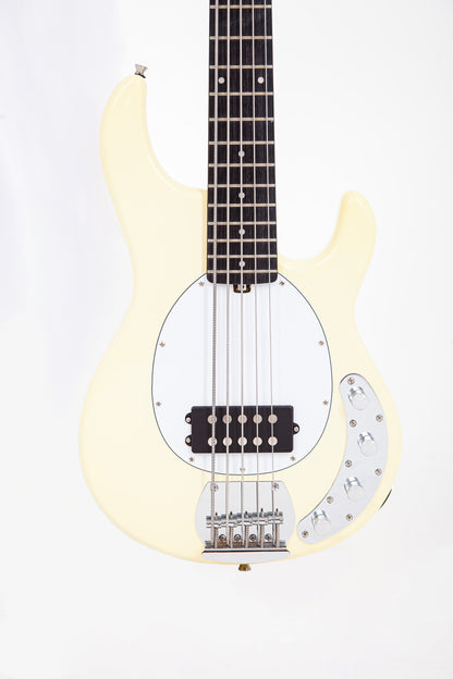 TAGIMA | BAJO ELECTRICO ACTIVO EN COLOR BLANCO OLYMPICO TBM-5-OWH-DF/WH