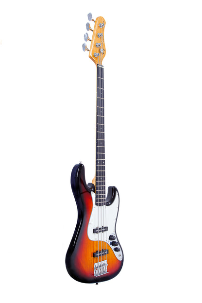 TAGIMA | BAJO ELECTRICO 4 CUERDAS TIPO JAZZ BASS, COLOR SOMBREADO