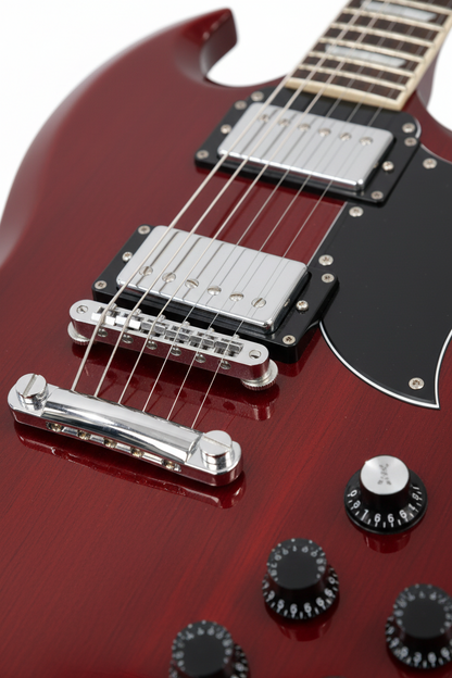 MUSICARTNEY | GUITARRA ELÉCTRICA E-SG CHERRY BRILLANTE