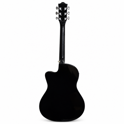Musicartney guitarra electroacústica CG-851 slim cuerdas de metal color sunburst