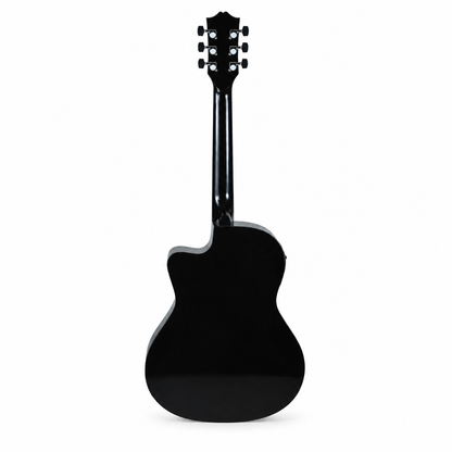Musicartney guitarra electroacústica CG-851 slim cuerdas de metal color natural