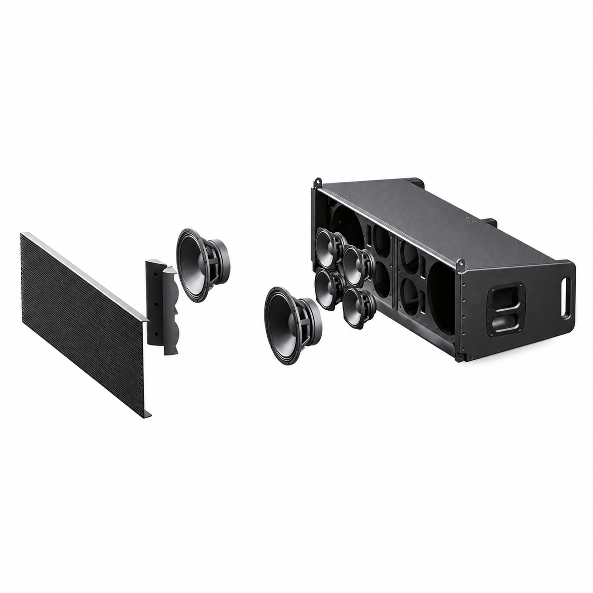 Soundking caja GL212A line array activo 3 vías 2X12 3600 watts