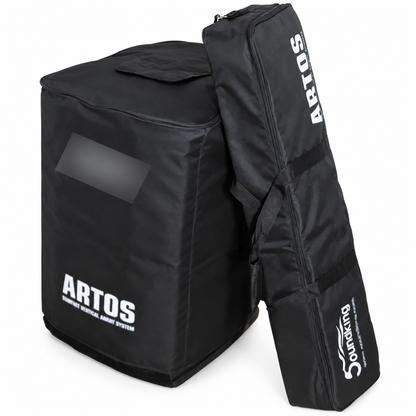 Soundking | Artos 1200 Sistema Lineal de Audio 600w 4 Canales Bluetooth con funda