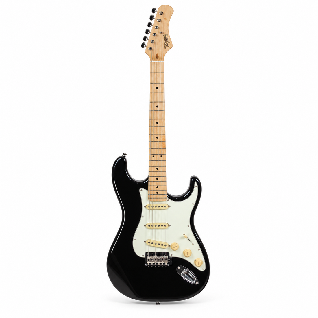 Tagima Guitarra eléctrica T635 color Negro con mica blanca