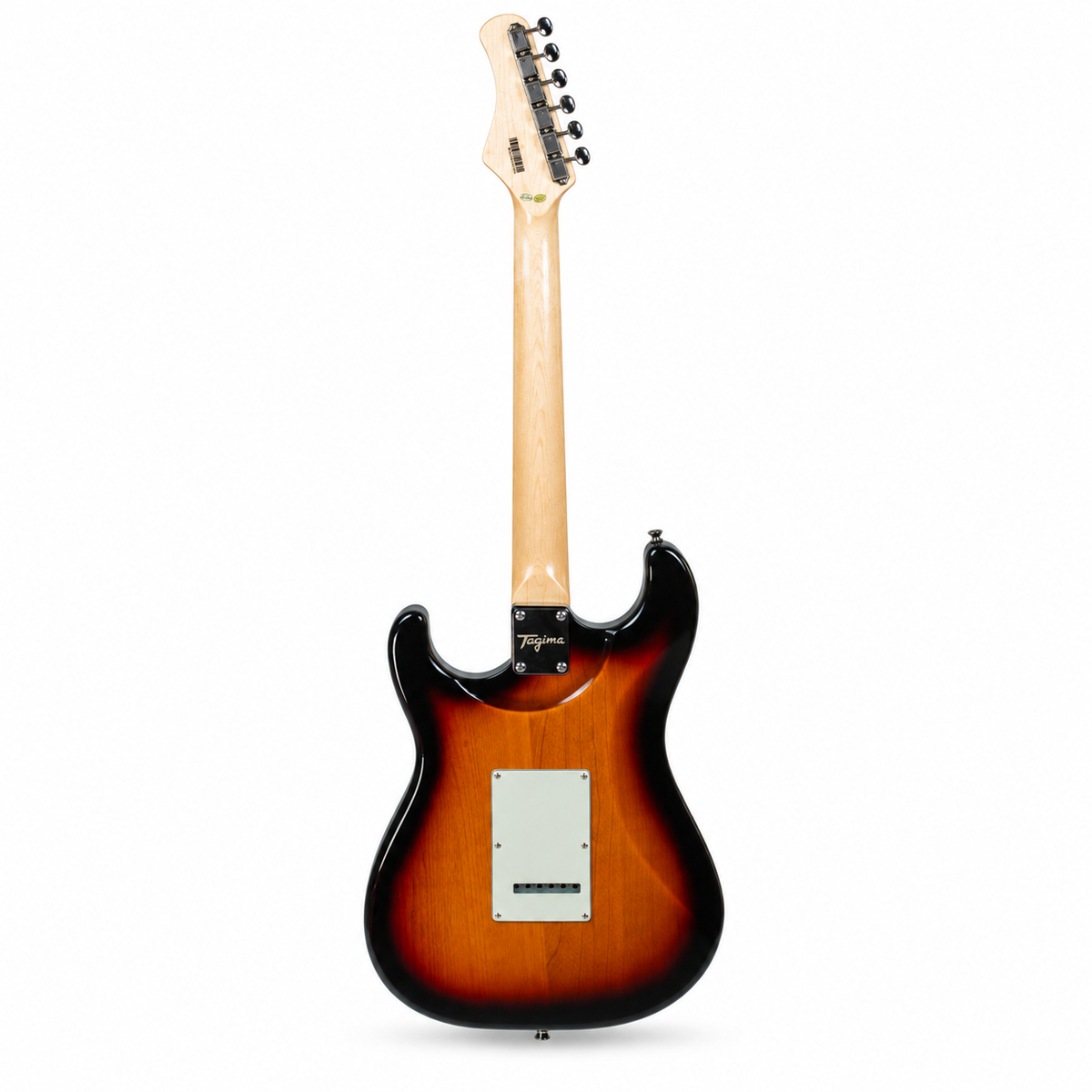 Tagima Guitarra eléctrica T635 color sunburst con mica blanca