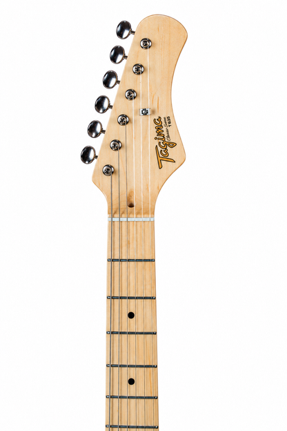 Tagima Guitarra eléctrica T635 color sunburst con mica blanca