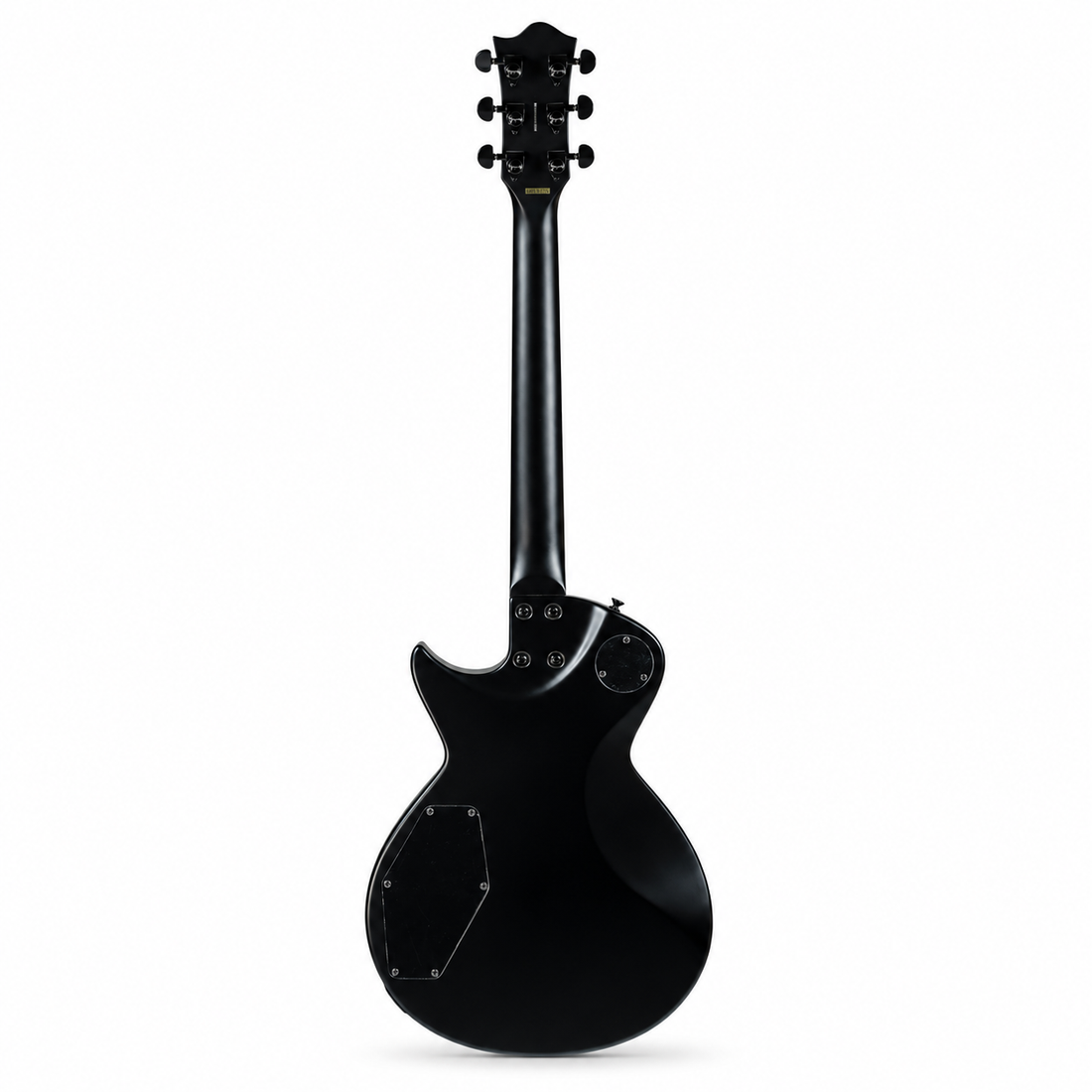 Tagima Guitarra eléctrica tipo LP Almach de 6 cuerdas Negro Mate