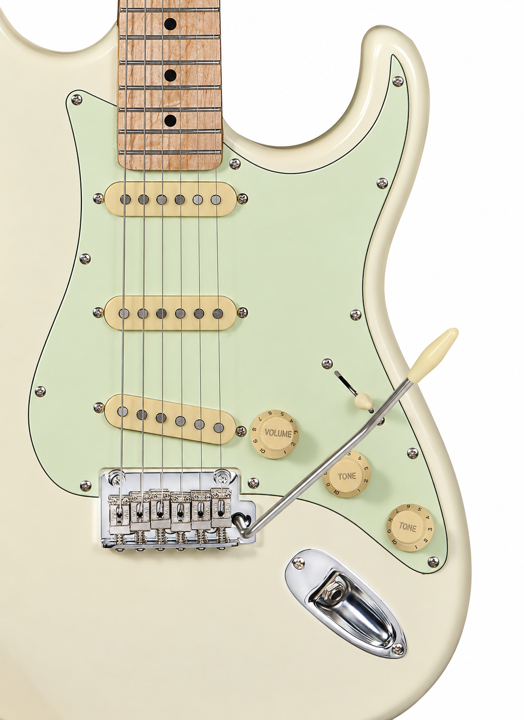 TAGIMA | GUITARRA ELÉCTRICA CUERPO ALDER COLOR BLANCO T635
