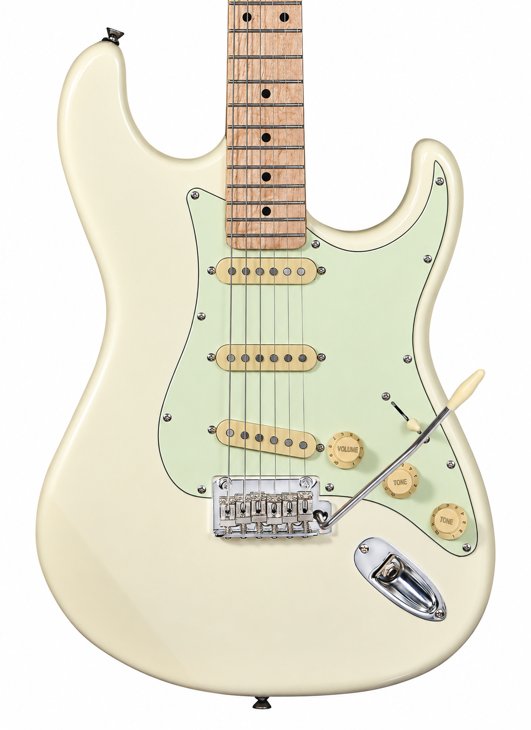 TAGIMA | GUITARRA ELÉCTRICA CUERPO ALDER COLOR BLANCO T635