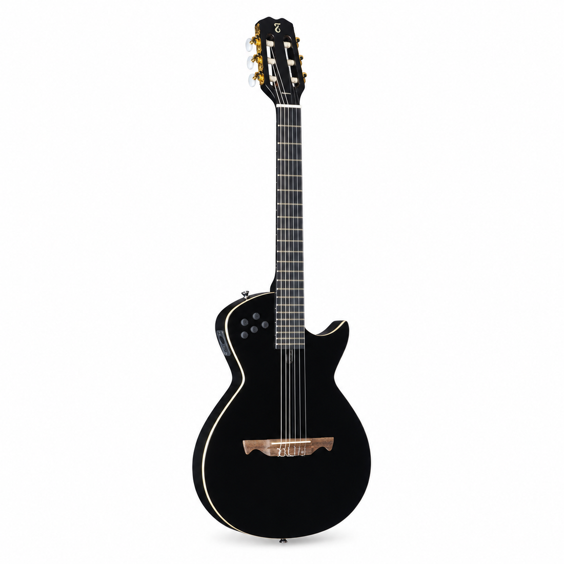 TAGIMA | GUITARRA ELECTROACÚSTICA MODENA-NYLON-EQ-BK