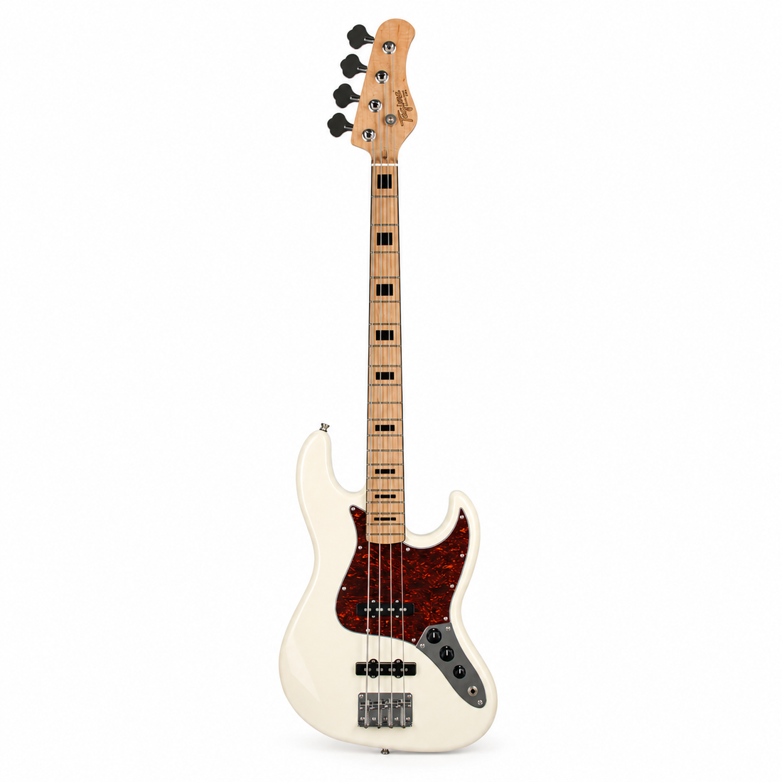 TAGIMA | BAJO ELECTRICO 4 CUERDAS TIPO COLOR OLYMPIC WHITE