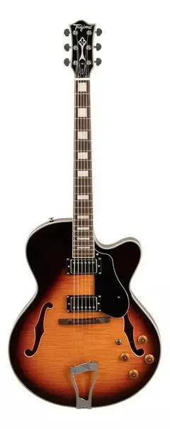 TAGIMA | GUITARRA ELECTRICA SEMIHUECA JAZZ 1900 COLOR VINTAGE SUNBURST
