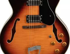 TAGIMA | GUITARRA ELECTRICA SEMIHUECA JAZZ 1900 COLOR VINTAGE SUNBURST