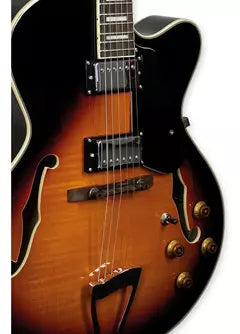 TAGIMA | GUITARRA ELECTRICA SEMIHUECA JAZZ 1900 COLOR VINTAGE SUNBURST
