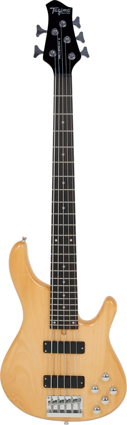 TAGIMA | BAJO DE 5 CUERDAS CLASSIC SERIES MILLENIUM-TOP-5-NTS-DF