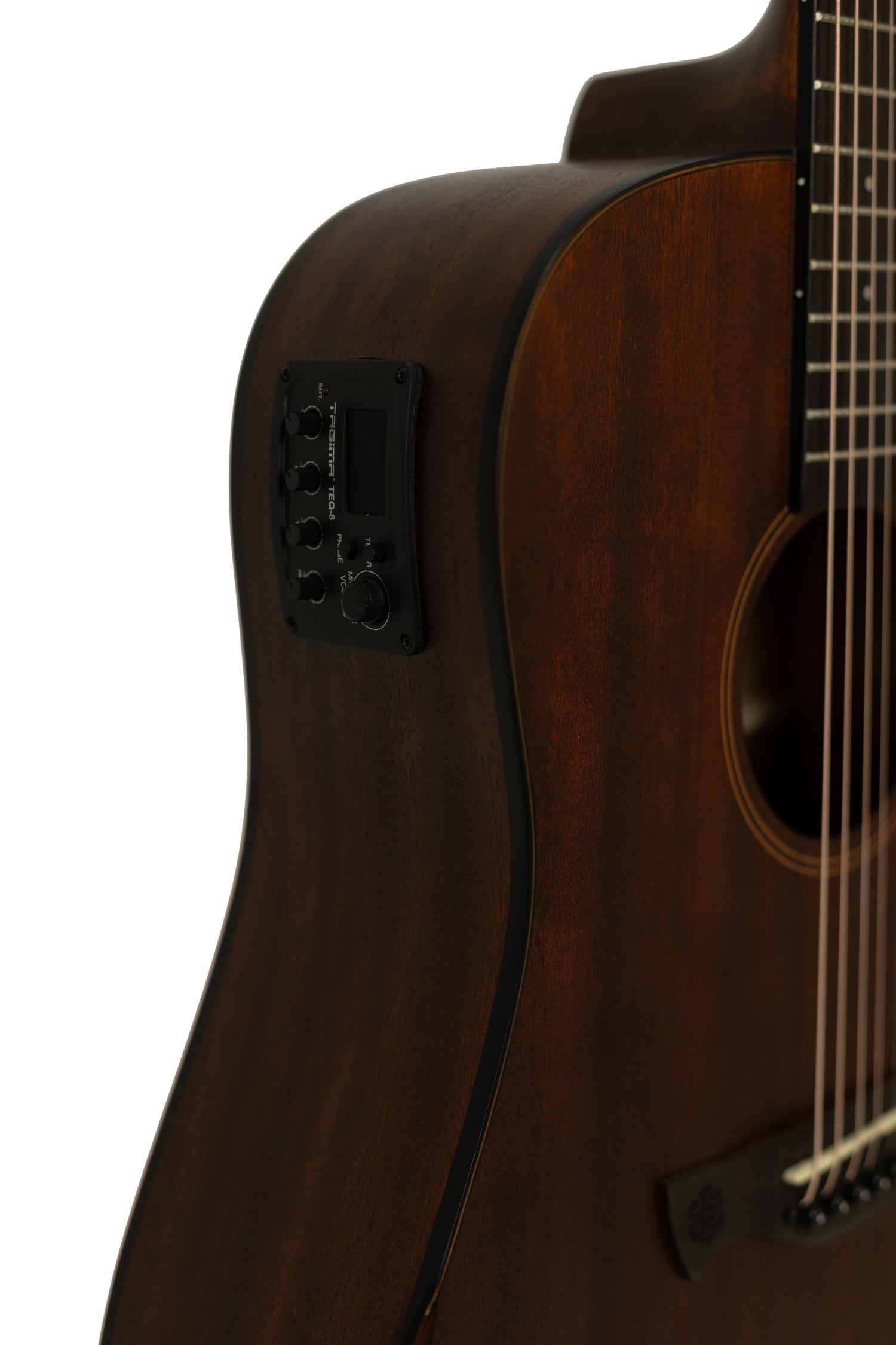 TAGIMA | GUITARRA ELECTRICA SEMI HUECA CUERPO DE CEDRO, DIAPASON PAU FERRO