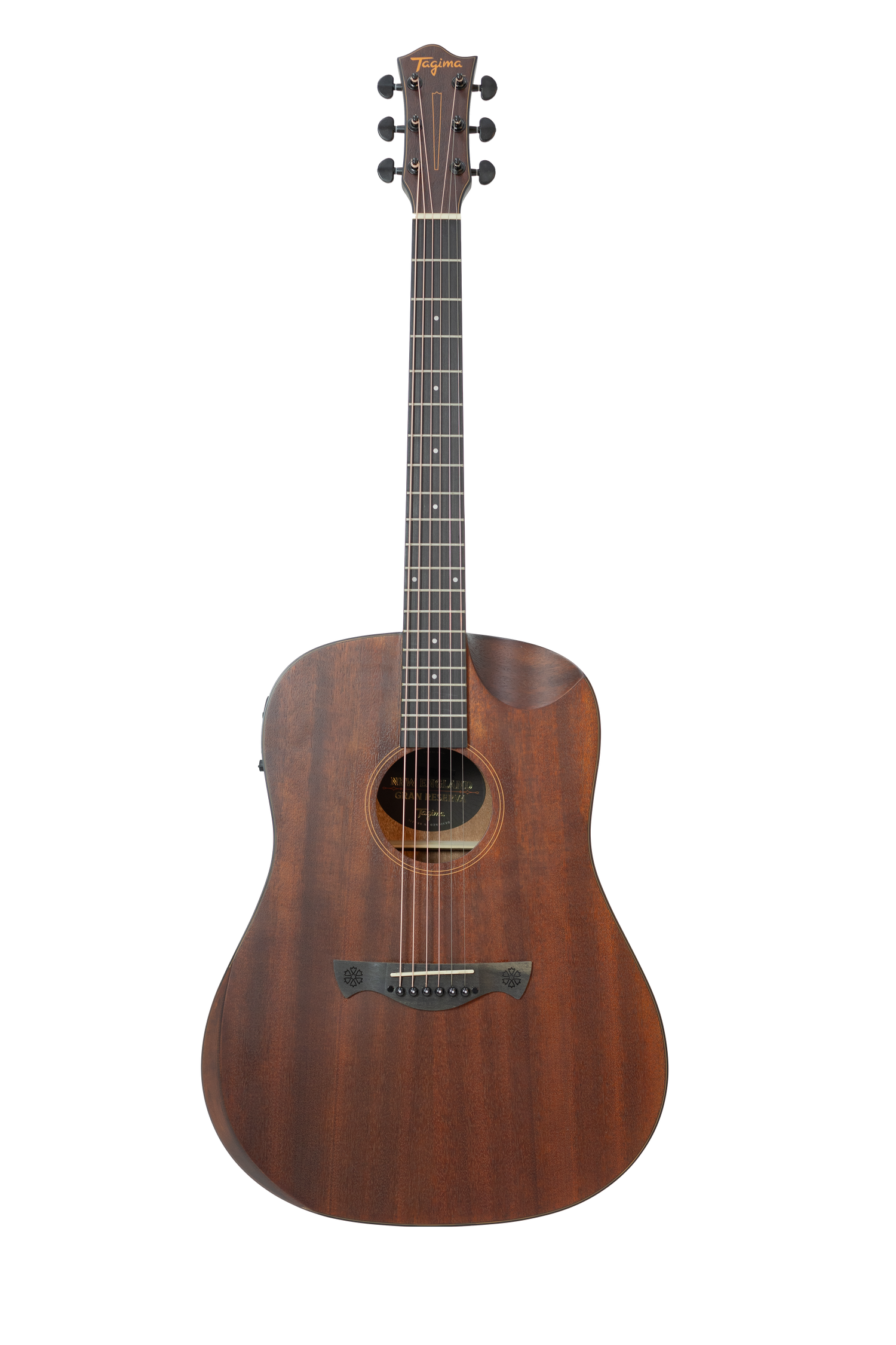 TAGIMA | GUITARRA ELECTRICA SEMI HUECA CUERPO DE CEDRO, DIAPASON PAU FERRO