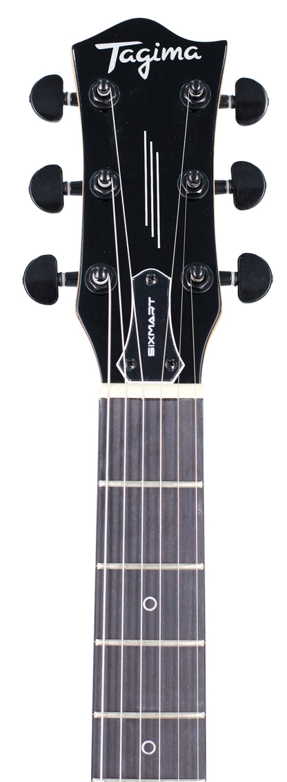 TAGIMA | GUITARRA ELÉCTRICA SIXMART SC MDSV DF BK