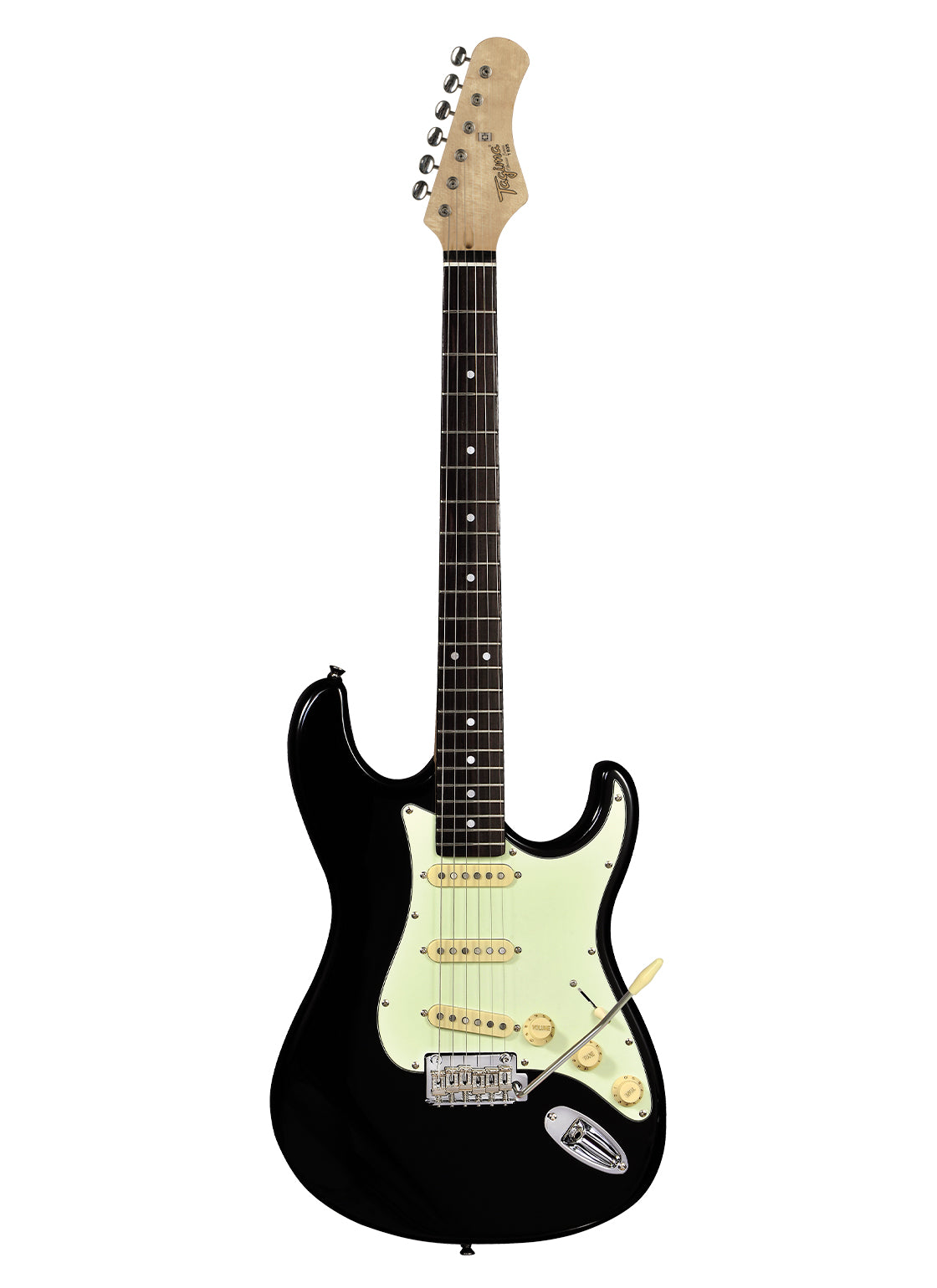TAGIMA | GUITARRA ELÉCTRICA CUERPO ALDER COLOR NEGRO T635