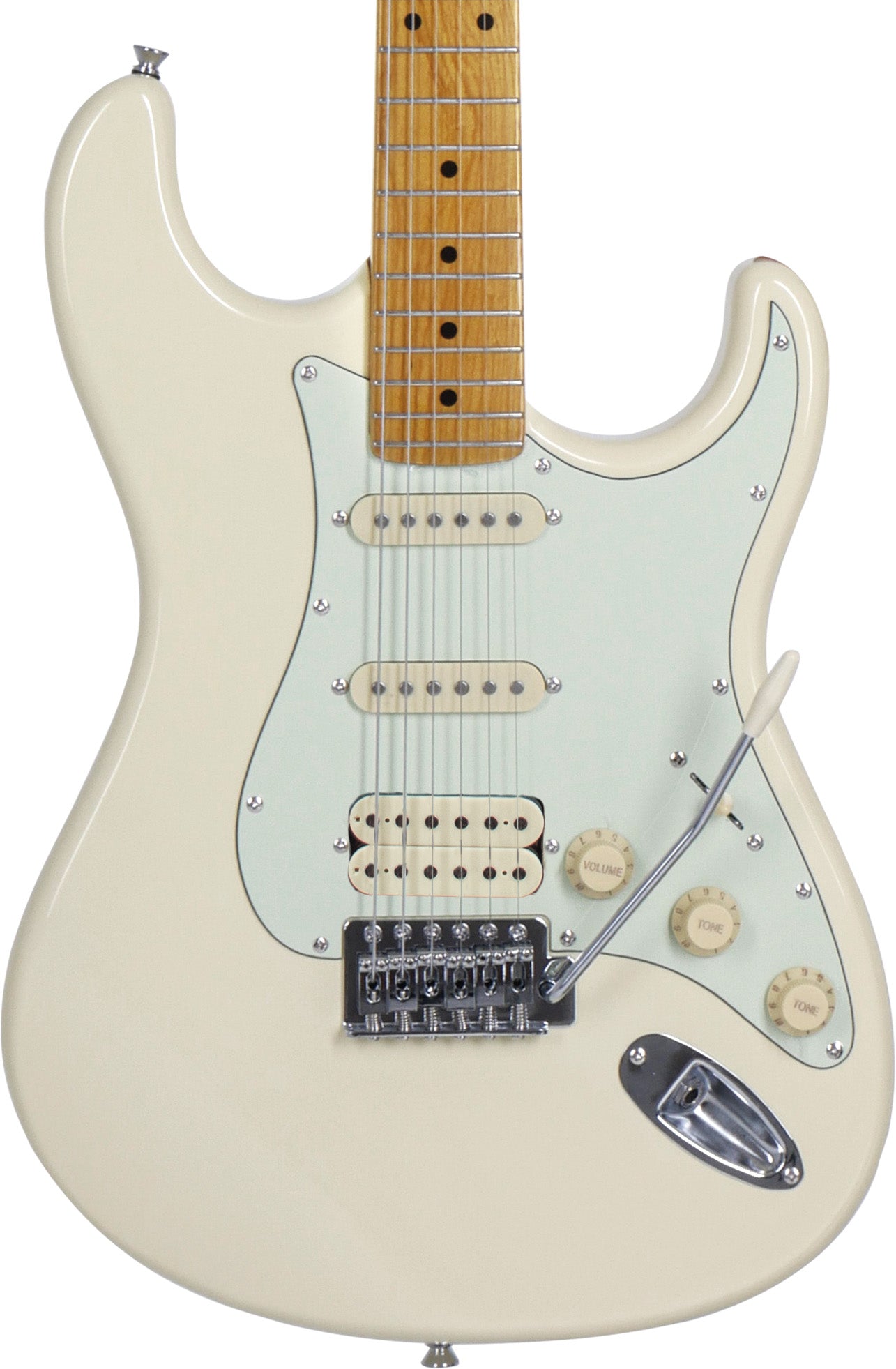 TAGIMA | GUITARRA ELECTRICA TIPO ST , COLOR BLANCO OLIMPICO TG 540