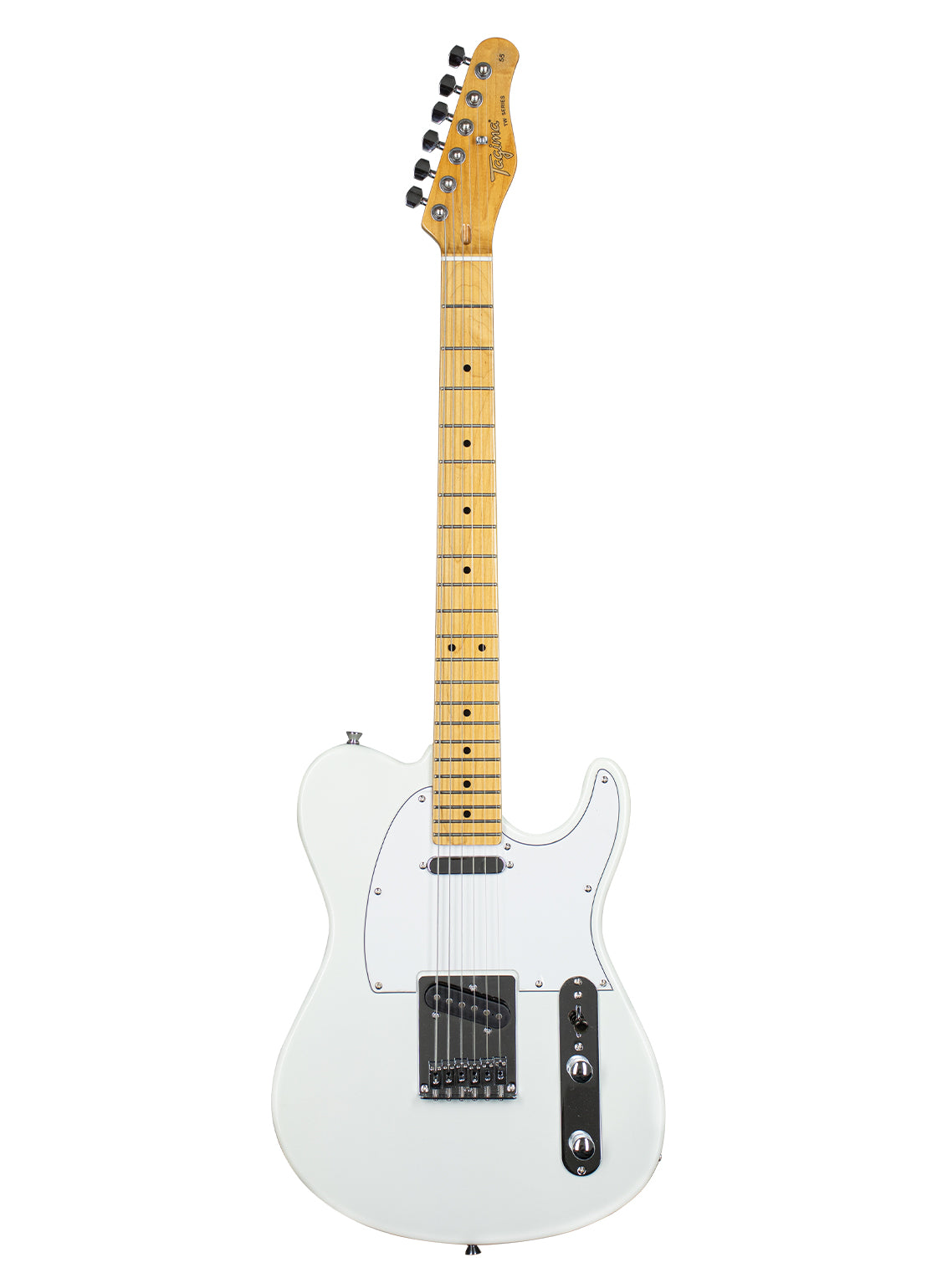 TAGIMA | GUITARRA ELECTRICA SERIE TW,  COLOR BLANCA MICA BLANCA