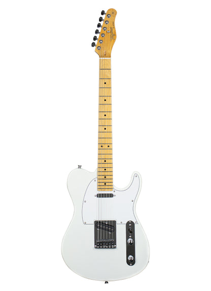 TAGIMA | GUITARRA ELÉCTRICA SERIE TW,  COLOR BLANCO APERLADO TW55