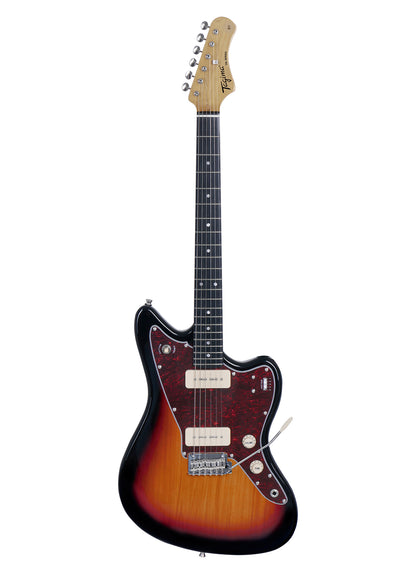 TAGIMA | GUITARRA ELÉCTRICA COLOR SOMBREADO MICA VINO