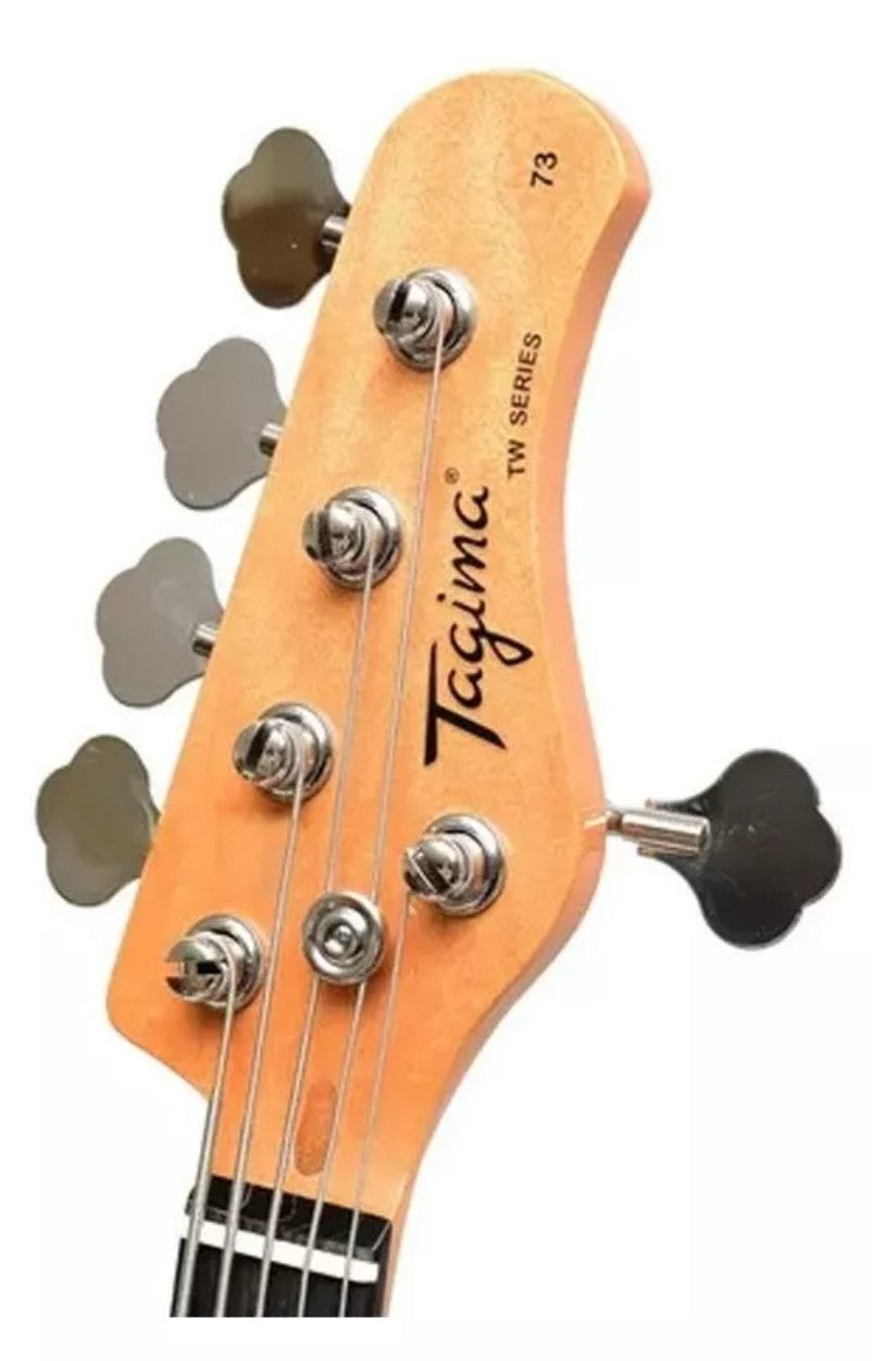 TAGIMA | BAJO ELECTRICO 5 CUERDAS , COLOR SUN BURST TW-73-5-SB-DF-AWH