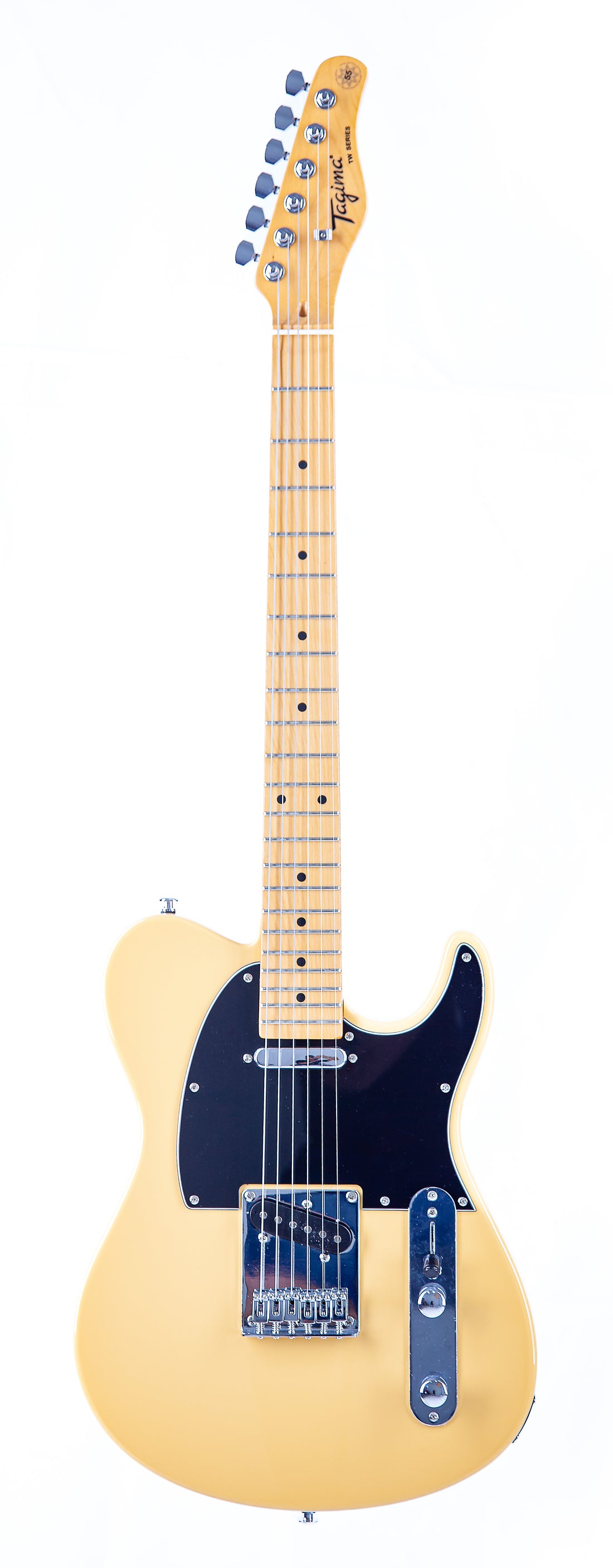 TAGIMA | GUITARRA ELECTRICA SERIE TW-55-BS-LF-BK