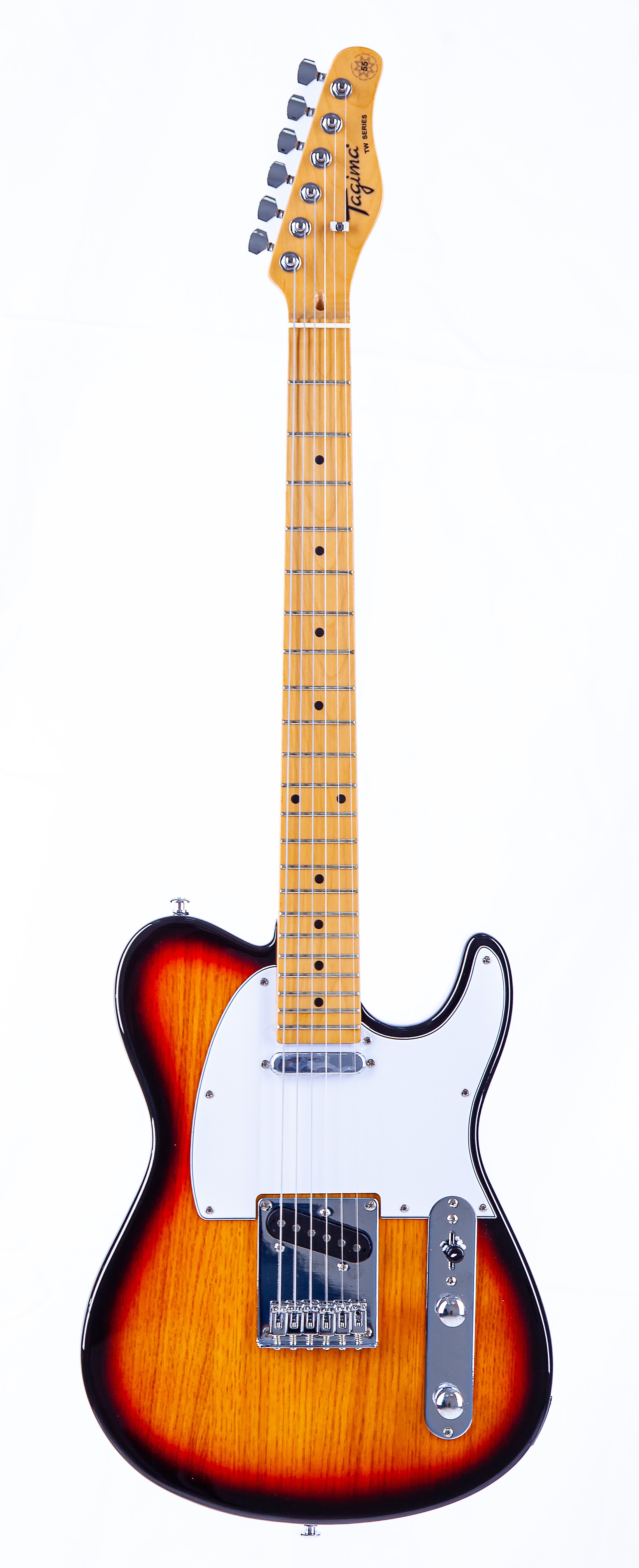 TAGIMA | GUITARRA ELÉCTRICA SERIE TW,  COLOR SOMBREADO TW 55