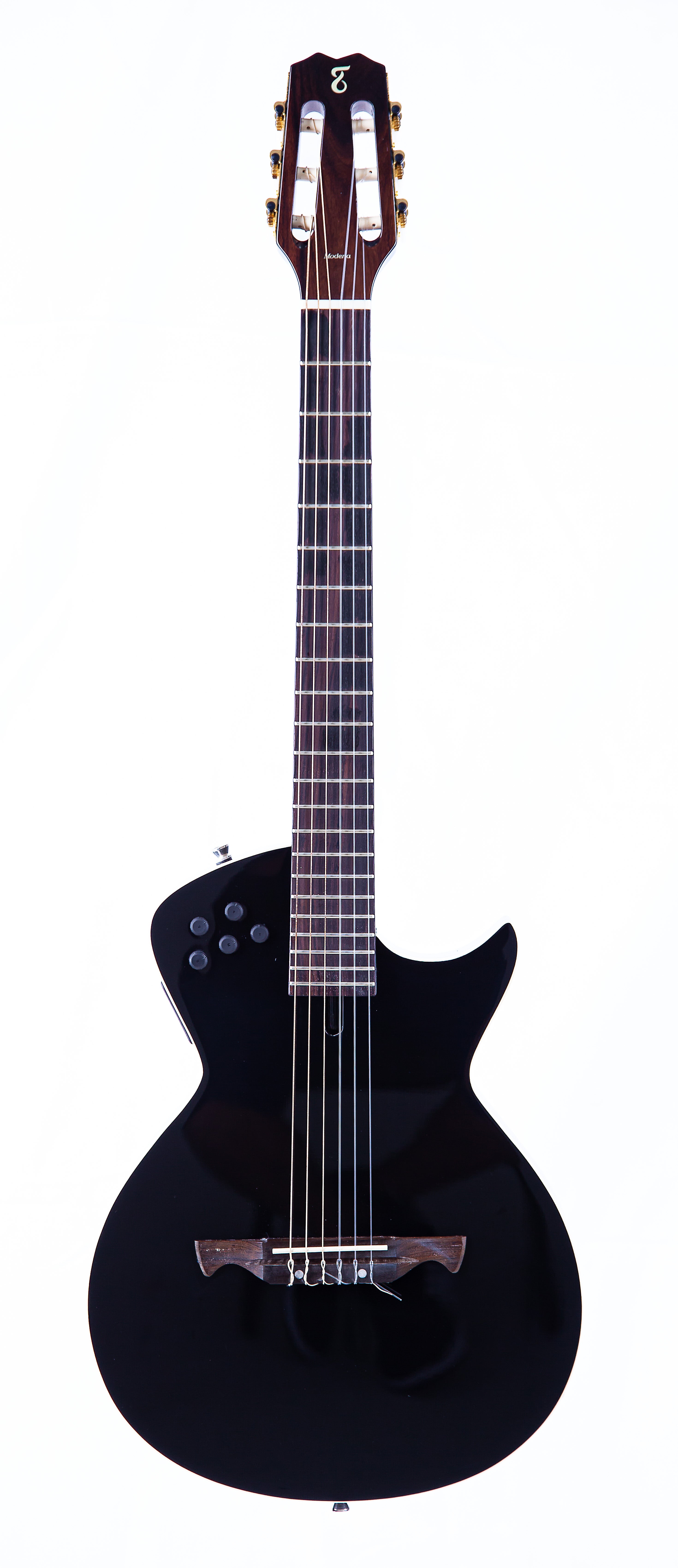 TAGIMA | GUITARRA ELECTROACÚSTICA MODENA-NYLON-EQ-BK