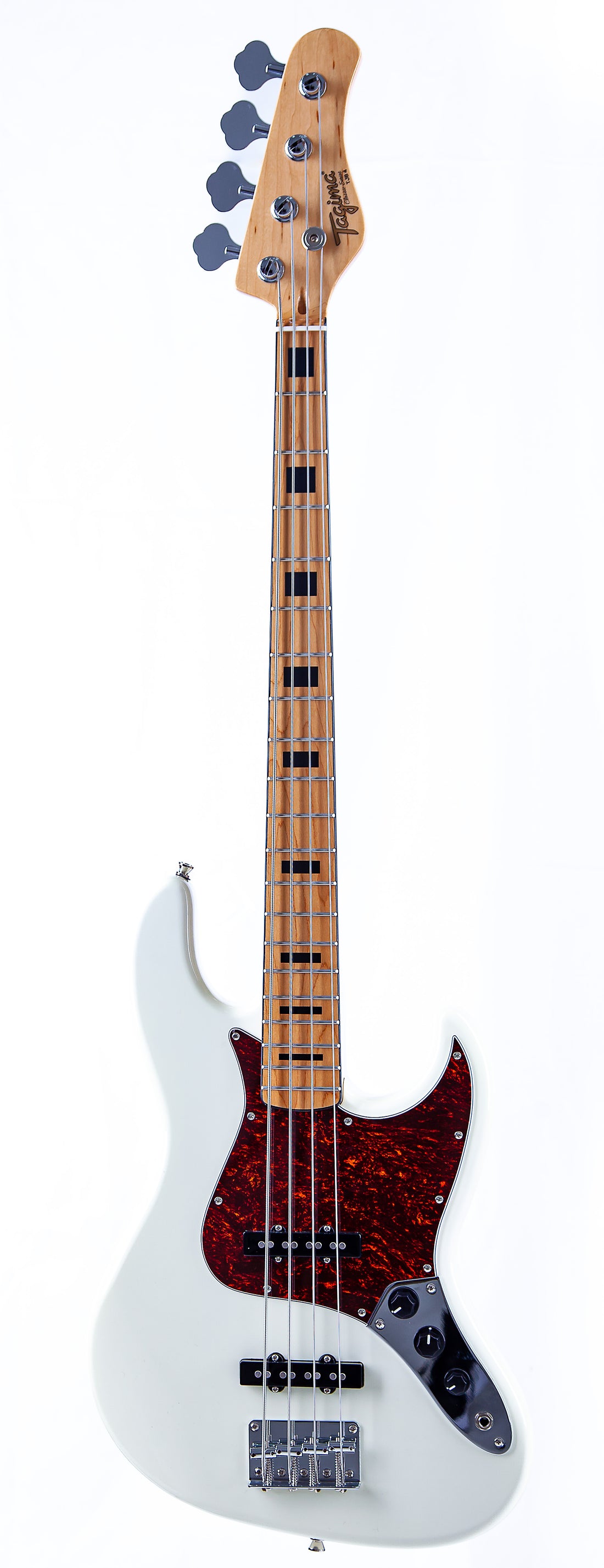 TAGIMA | BAJO ELECTRICO 4 CUERDAS TIPO COLOR OLYMPIC WHITE