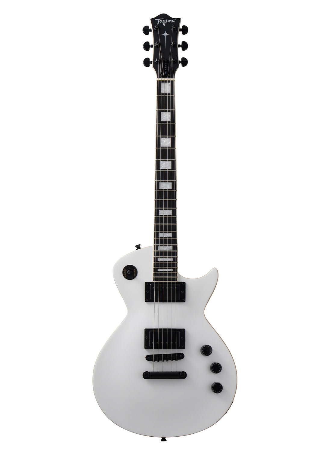 TAGIMA | GUITARRA ELÉCTRICA TIPO LP ALMACH-WHS-DF
