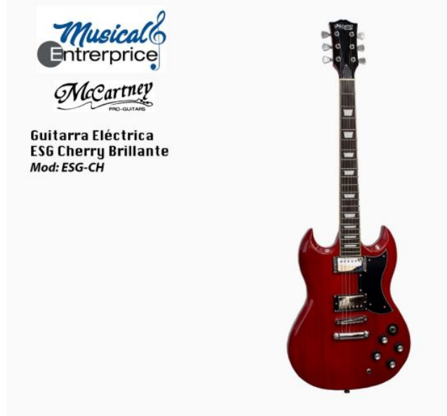 Guitarra eléctrica E-SG-CH