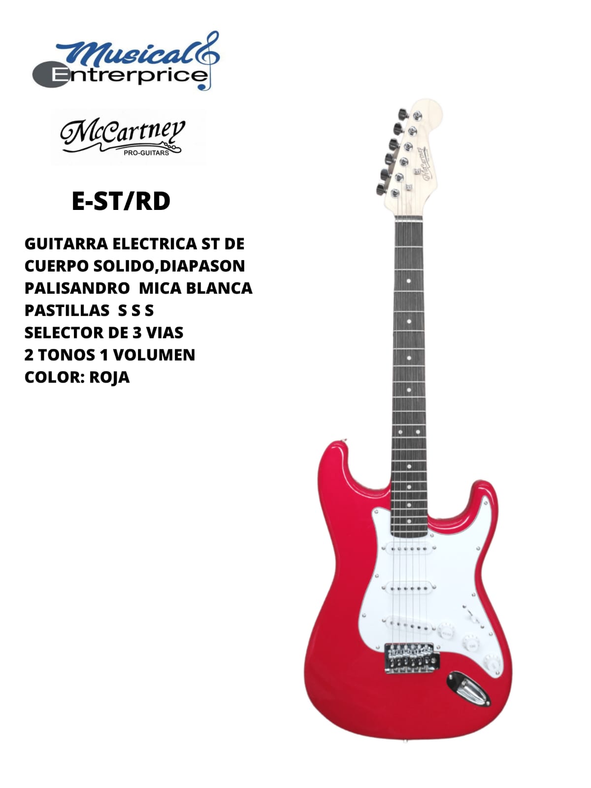 Guitarra eléctrica E-ST